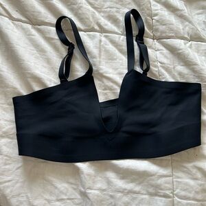 Everyday Black V-Notch Bralette with Adjustable Straps